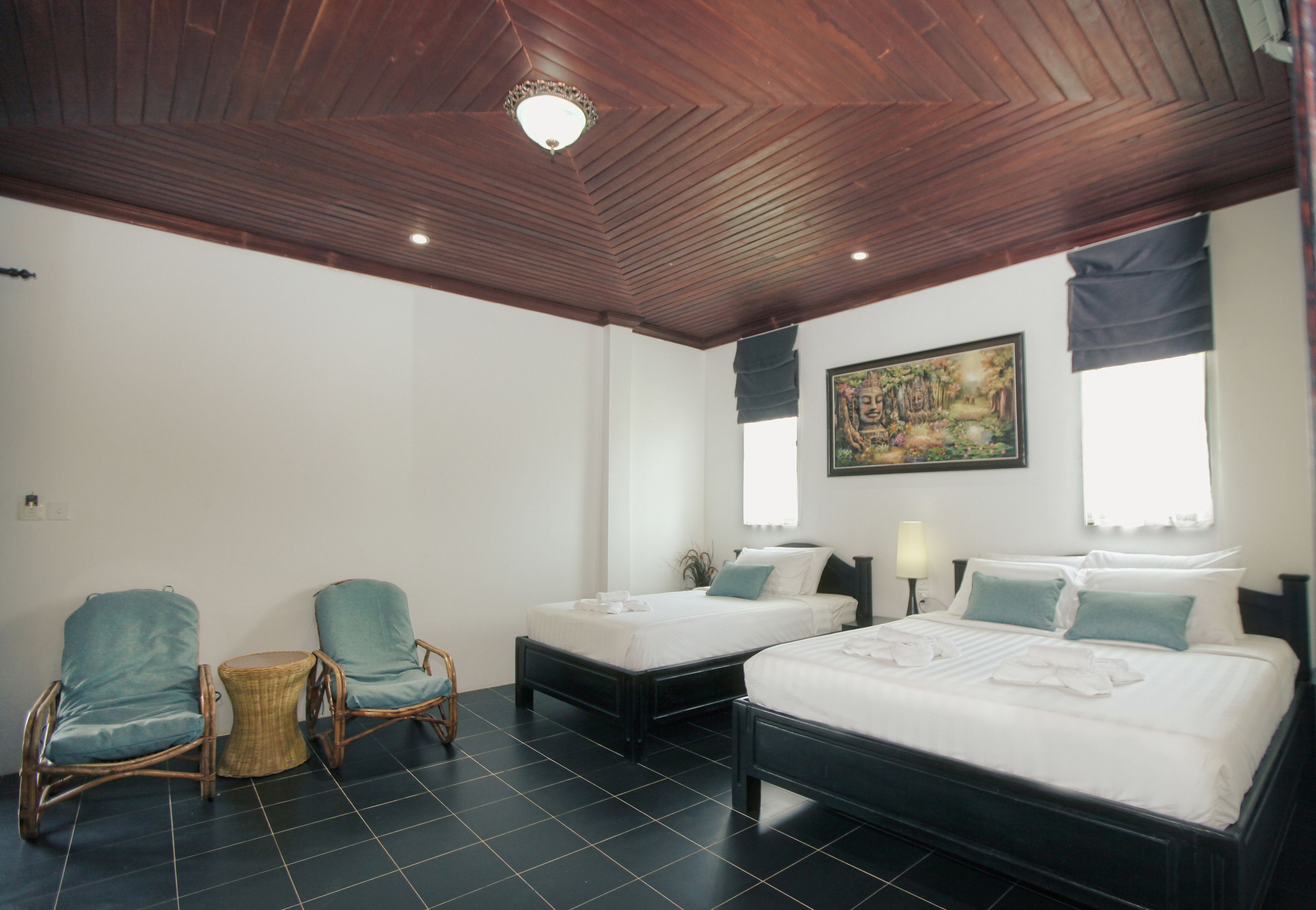 deluxe family suite pool view free airport pick up | minibar, in-room safe, desk, free wifi