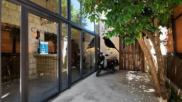 Fachada de la propiedad