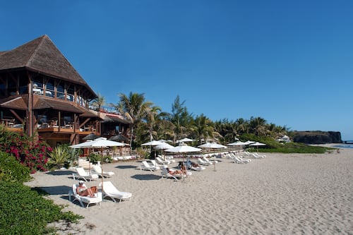 Am Strand, Strandbar