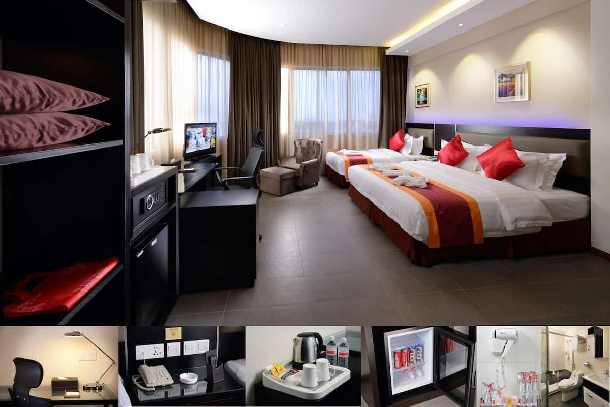 Chambre Familiale | Minibar, coffres-forts dans les chambres, bureau
