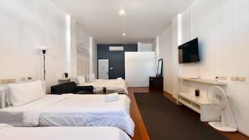 Free WiFi, bed sheets