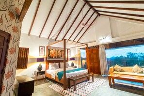 Luxury Villa, Private Bathroom, Mountain View | In-room safe, desk, soundproofing, iron/ironing board