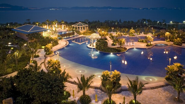 Indoor pool, seasonal outdoor pool - Guangzhou Nansha Grand Hotel (Guangzhou)