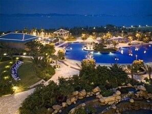 Indoor pool, seasonal outdoor pool - Guangzhou Nansha Grand Hotel (Guangzhou)