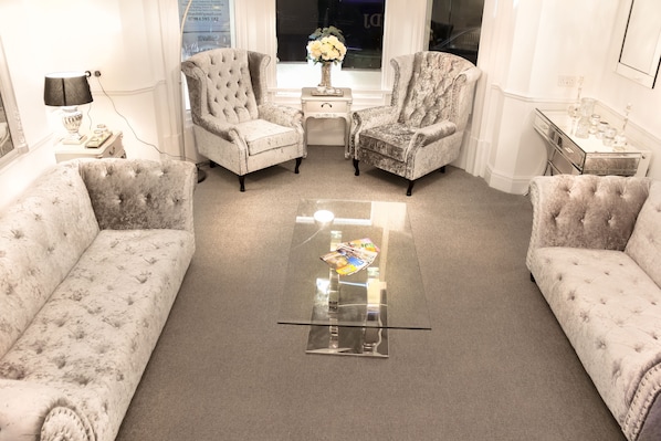 Sitzecke in der Lobby