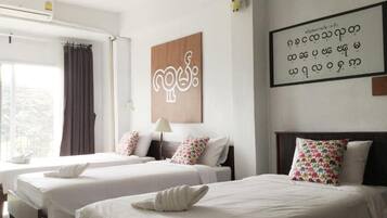 Blackout drapes, free WiFi