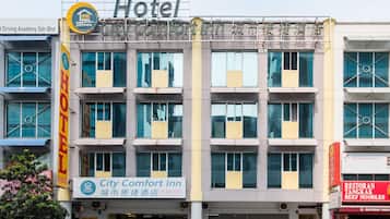 Front of property - evening/night