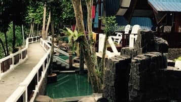 Àrea exterior de l'allotjament