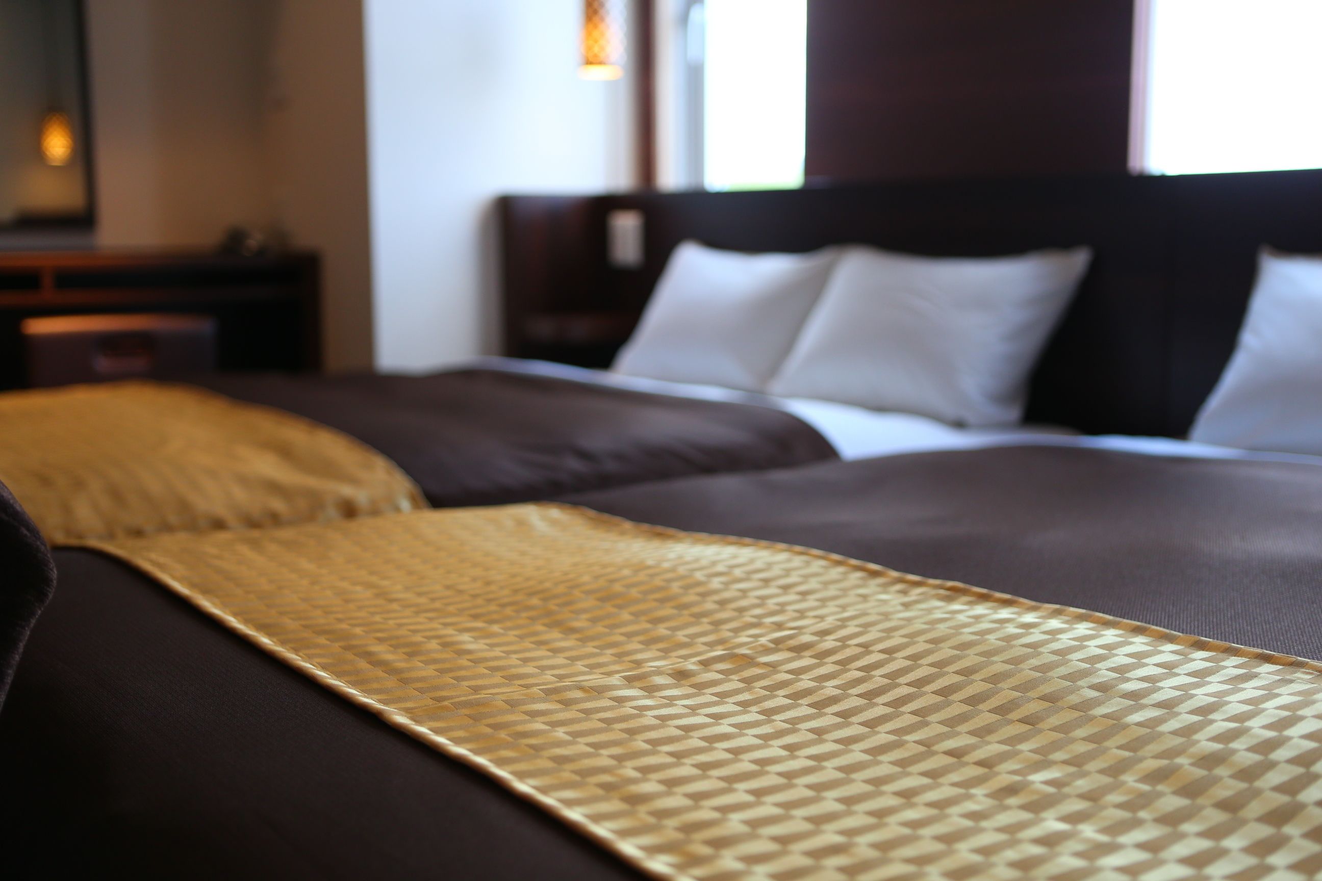 executive twin room, 2 double beds, non smoking, jetted tub | down duvets, in-room safe, blackout curtains, free wifi