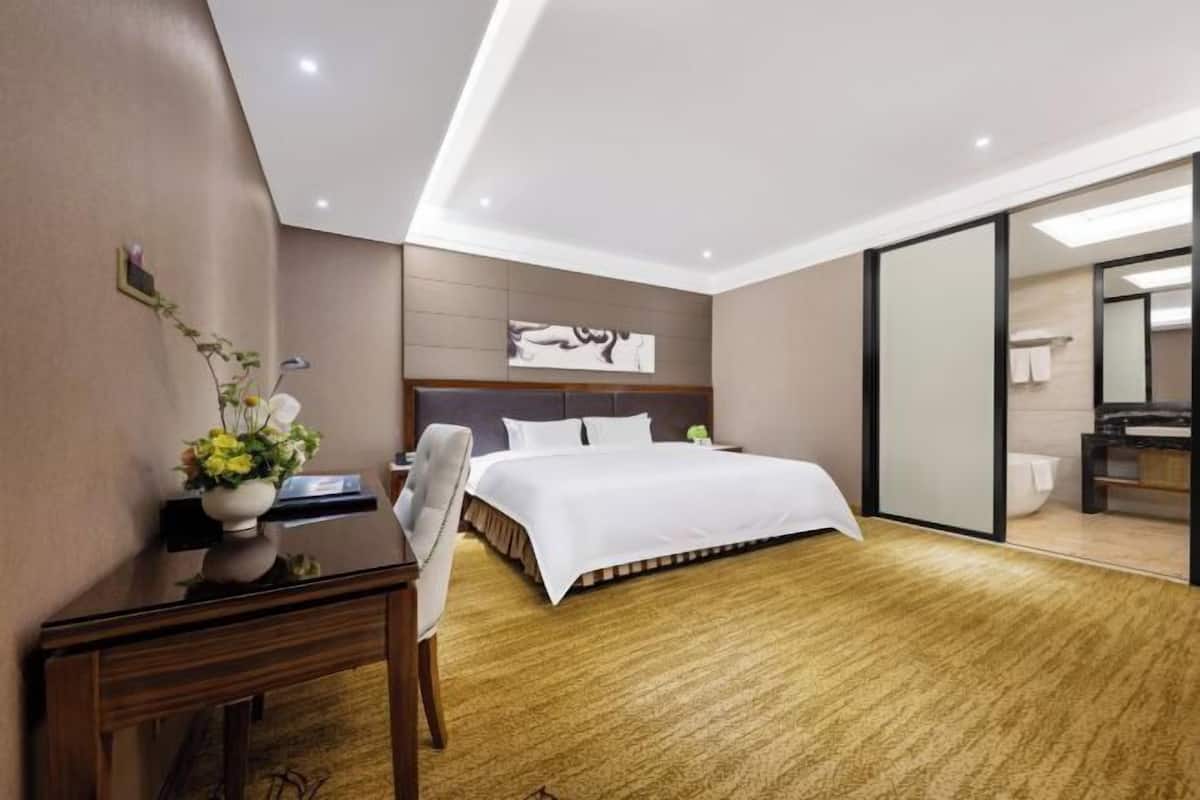 Minibar, in-room safe, desk, blackout curtains