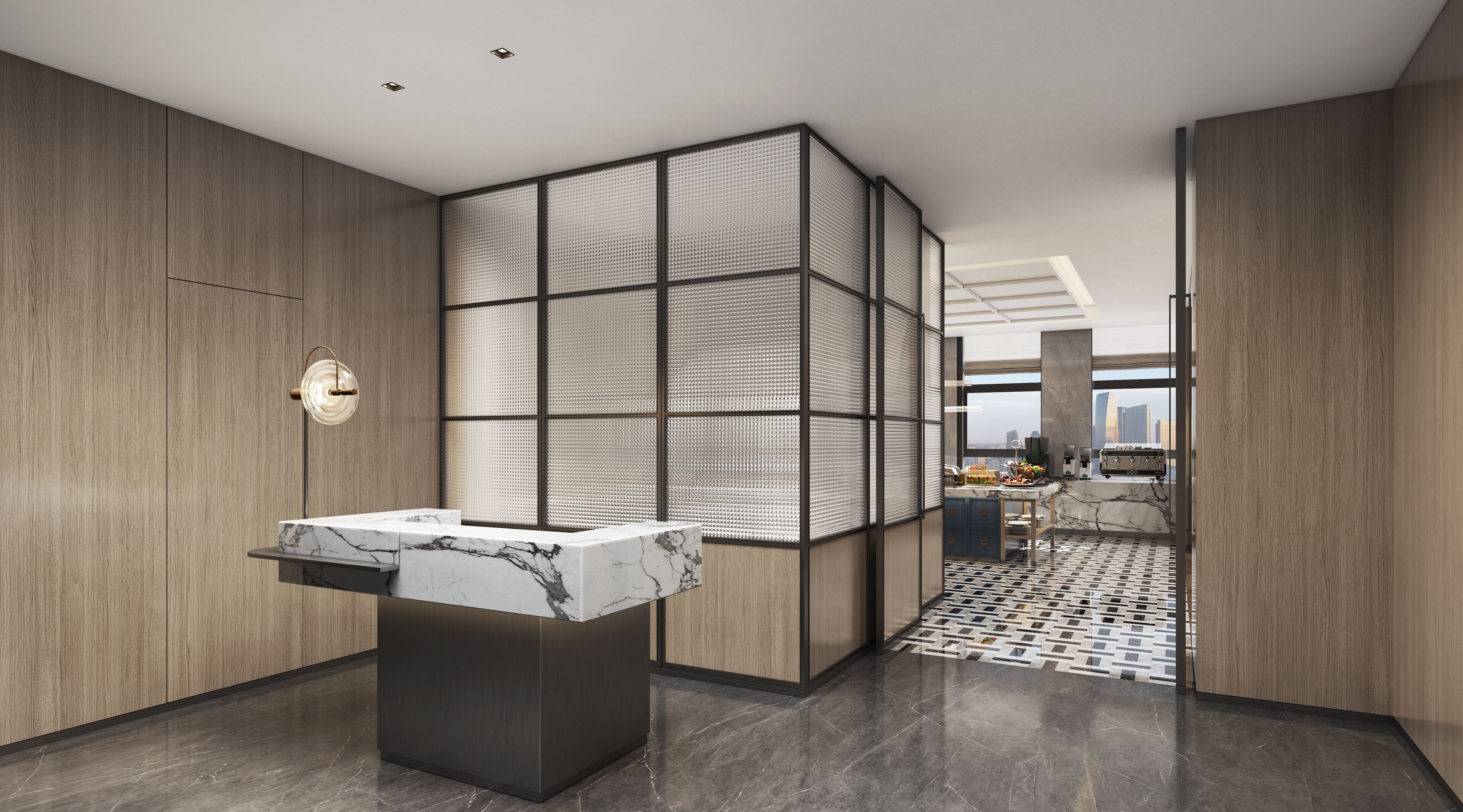 4 restaurants, lunch served