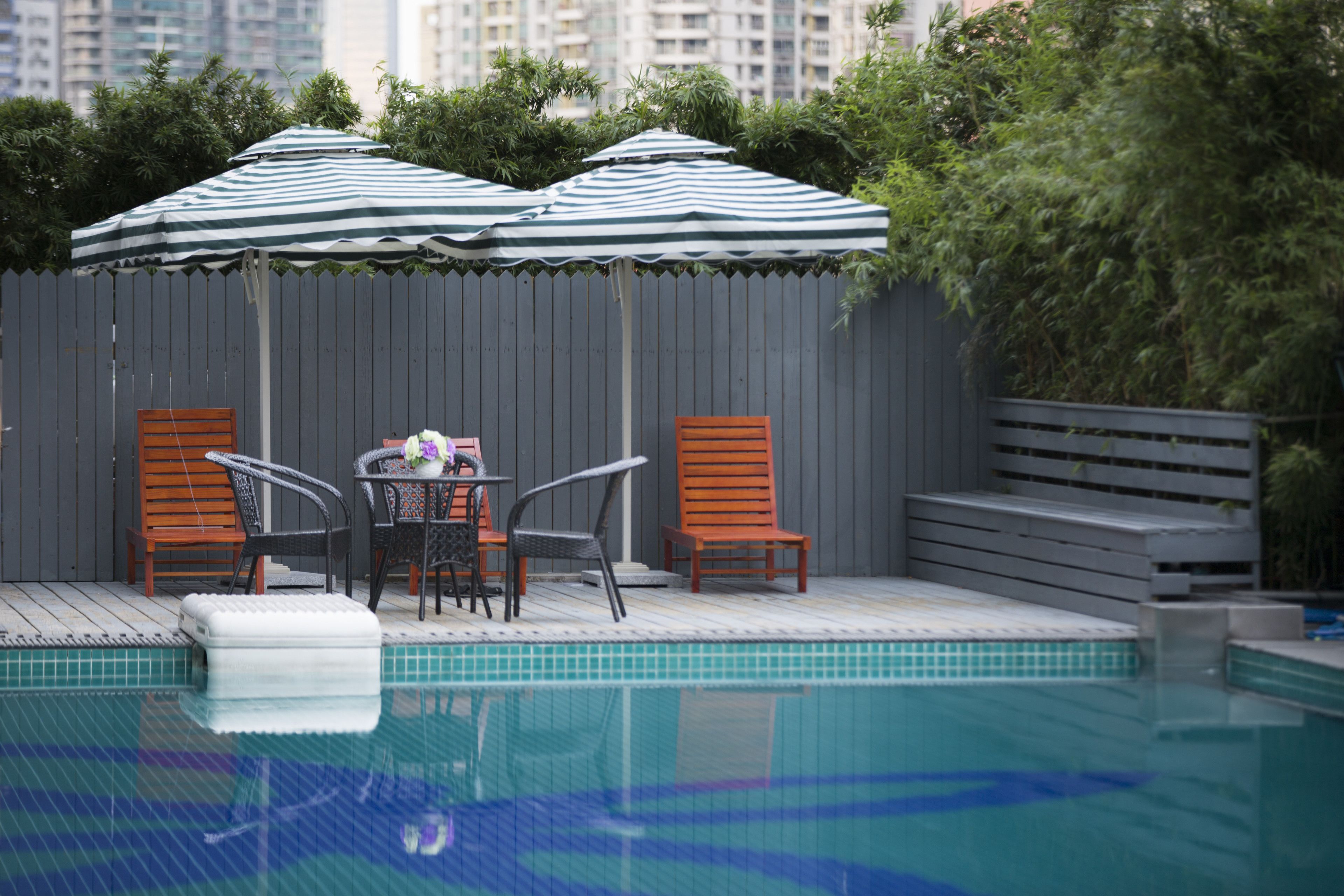 seasonal outdoor pool