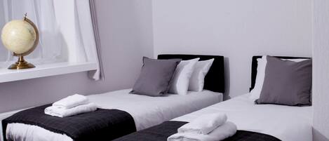 Desk, iron/ironing board, free WiFi, bed sheets