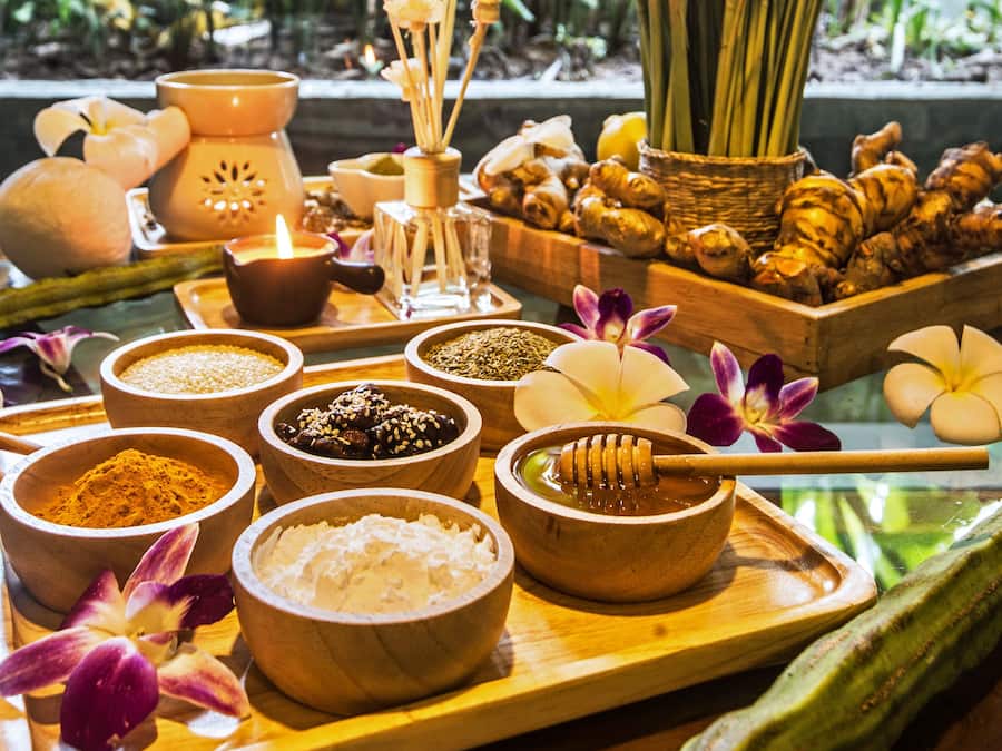 Body treatments, body scrubs, manicures and pedicures, massages