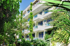 Façade de l’hébergement