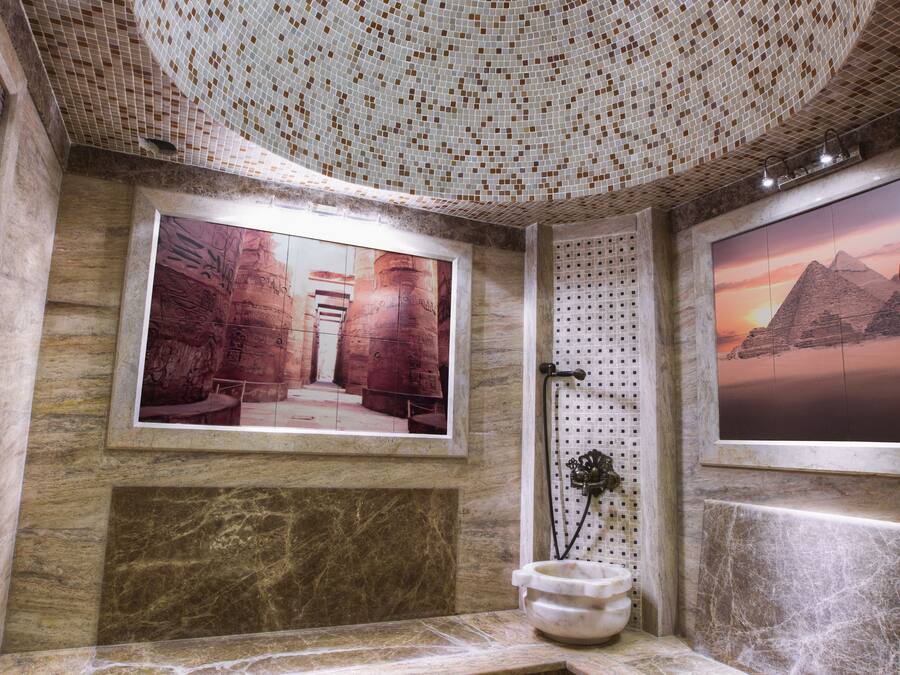 Salas de tratamiento para parejas, baño turco/hammam