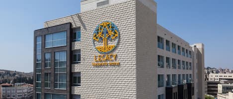 Fassade der Unterkunft