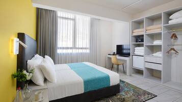 Classic Double or Twin Room, Accessible, City View | In-room safe, desk, soundproofing, free WiFi