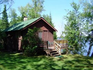 Basic-Ferienhütte, 2 Schlafzimmer | Terrasse/Patio