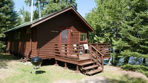 Ferienhütte, 2 Schlafzimmer | Kostenloses WLAN, Bettwäsche