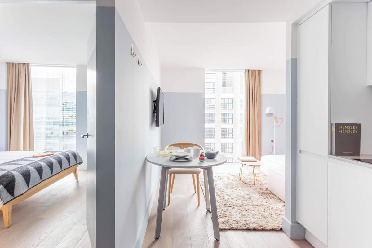 One Bedroom Suite | Premium bedding, in-room safe, desk, laptop workspace