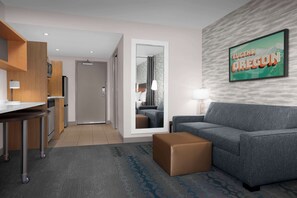 Studio, 1 King Bed, Non Smoking, Corner (City) - Home2 Suites by Hilton Eugene Downtown University Area (Eugene)