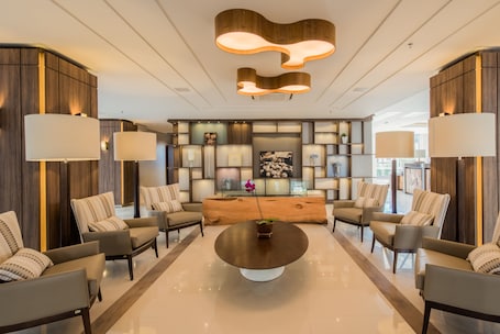 Sala de estar en el lobby