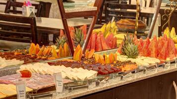 Frokostbuffé er inkludert hver dag