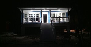 Front of property – evening/night