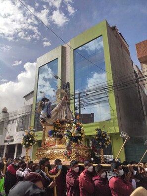 Façade de l’hébergement