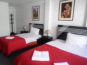 Double Room, 2 Single Beds | Free WiFi - Gran Paititi Hostal (Machu Picchu)