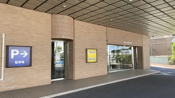 Entrada al alojamiento