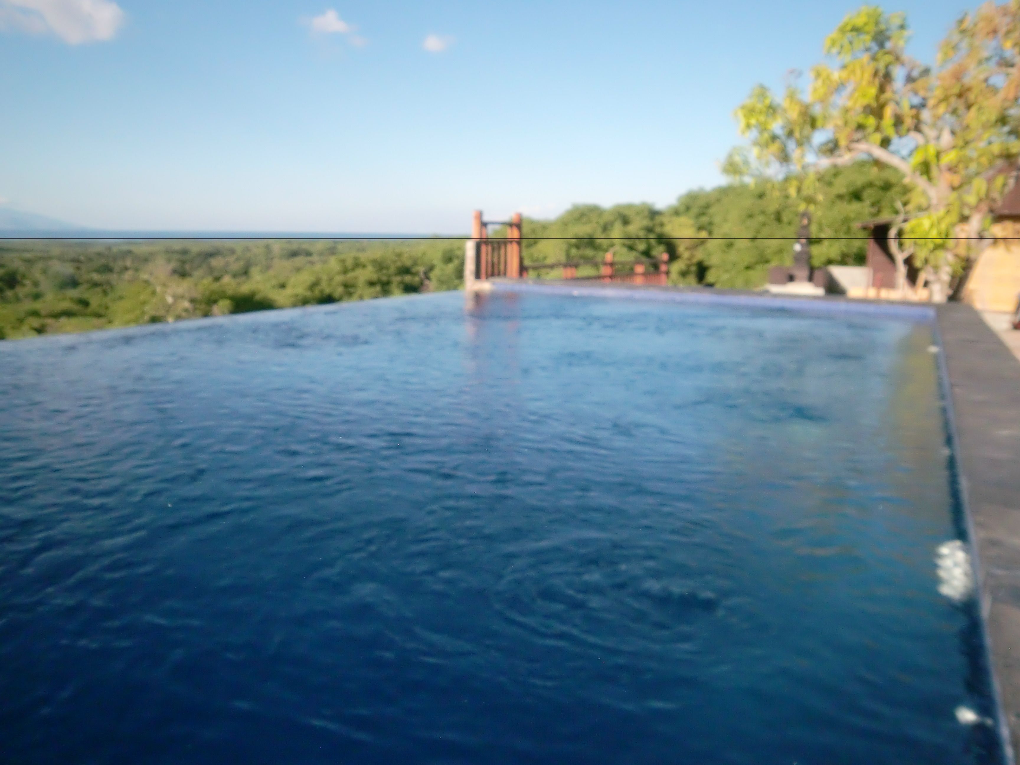 outdoor wedding area