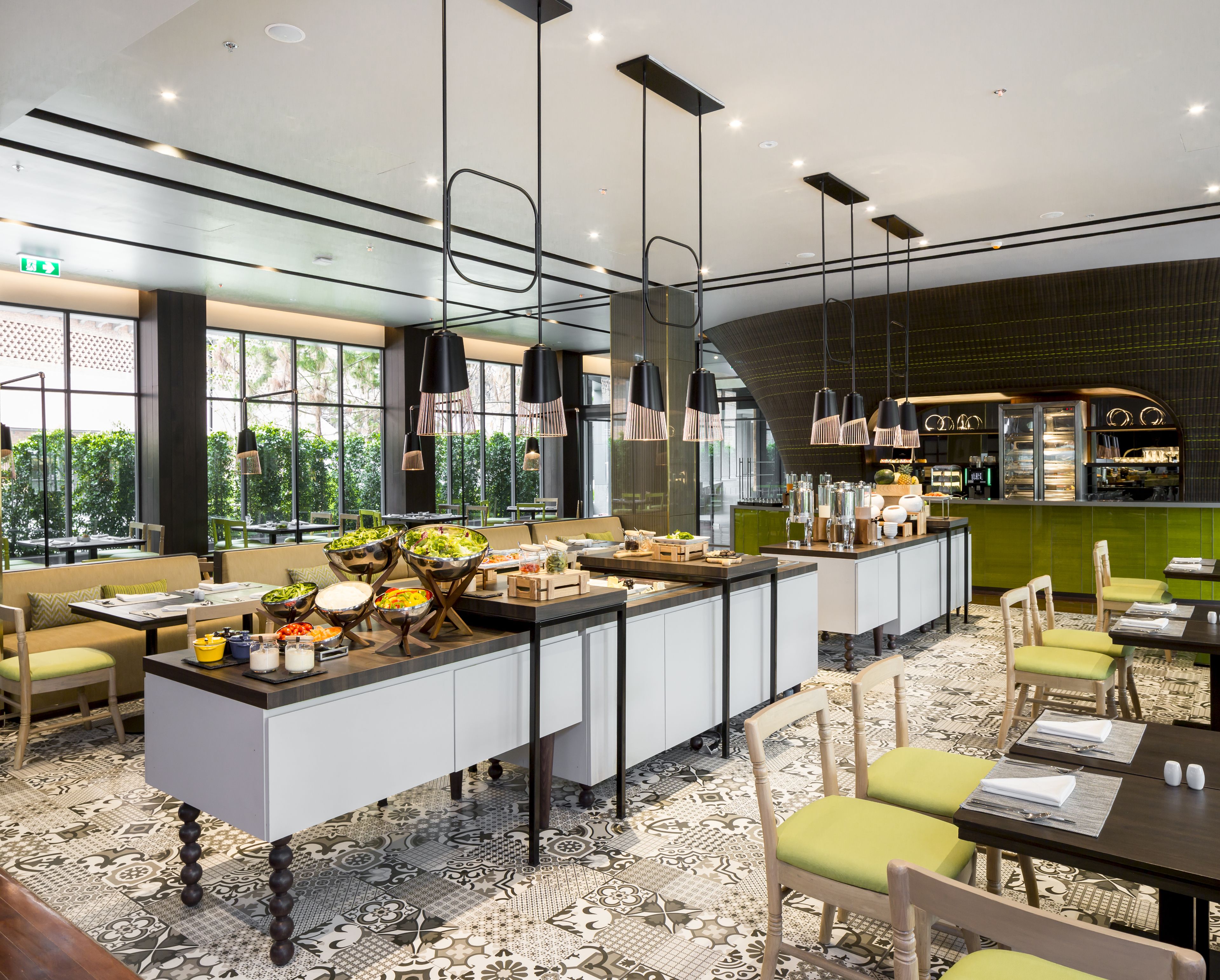 Desayuno buffet incluido todos los días 