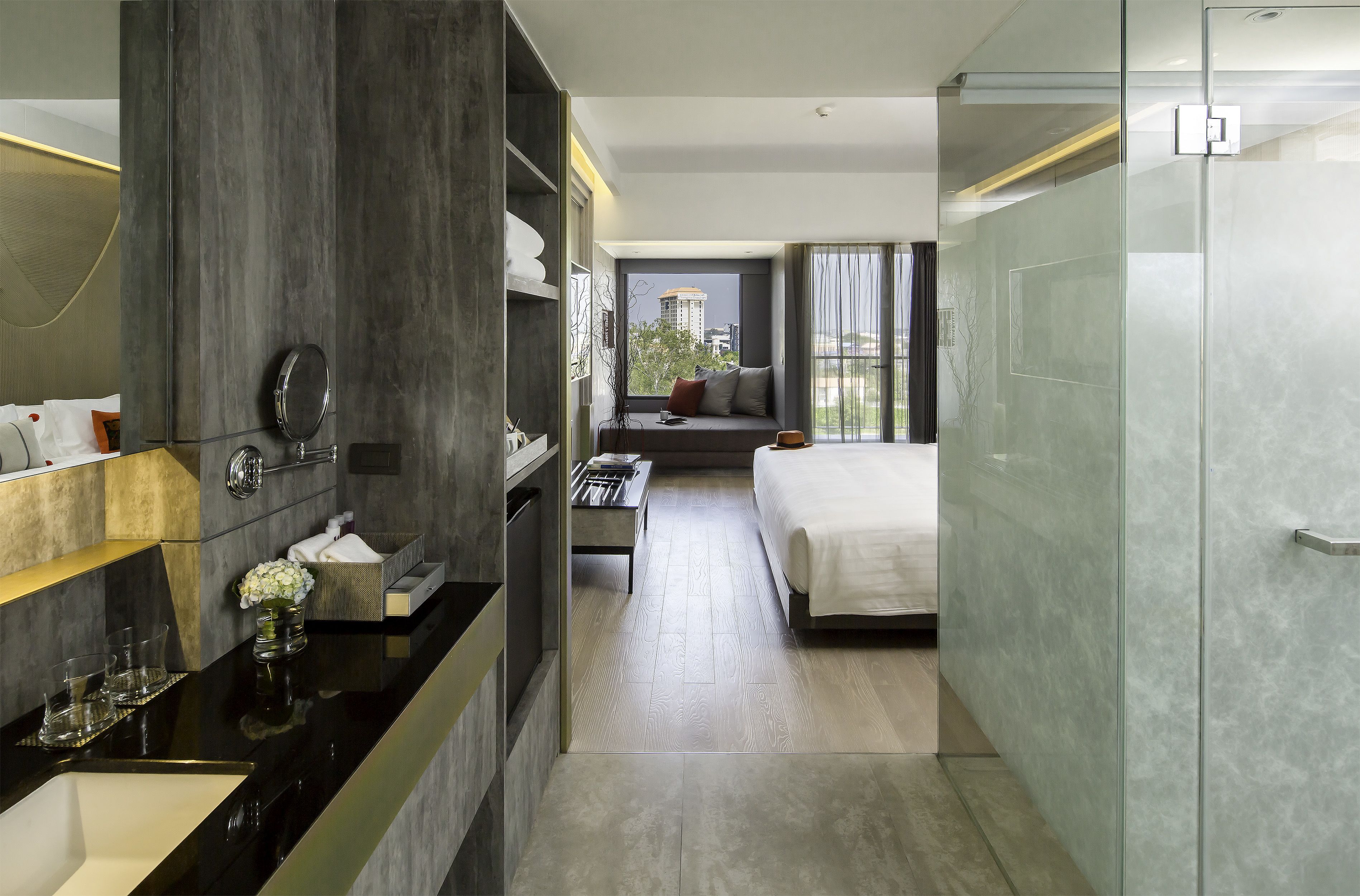 deluxe room (24 hours use of room) | city view