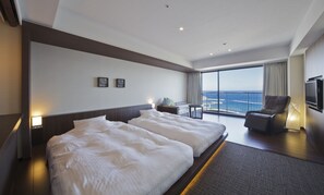 Premium bedding, in-room safe - Atami Seaside Spa & Resort (Atami)