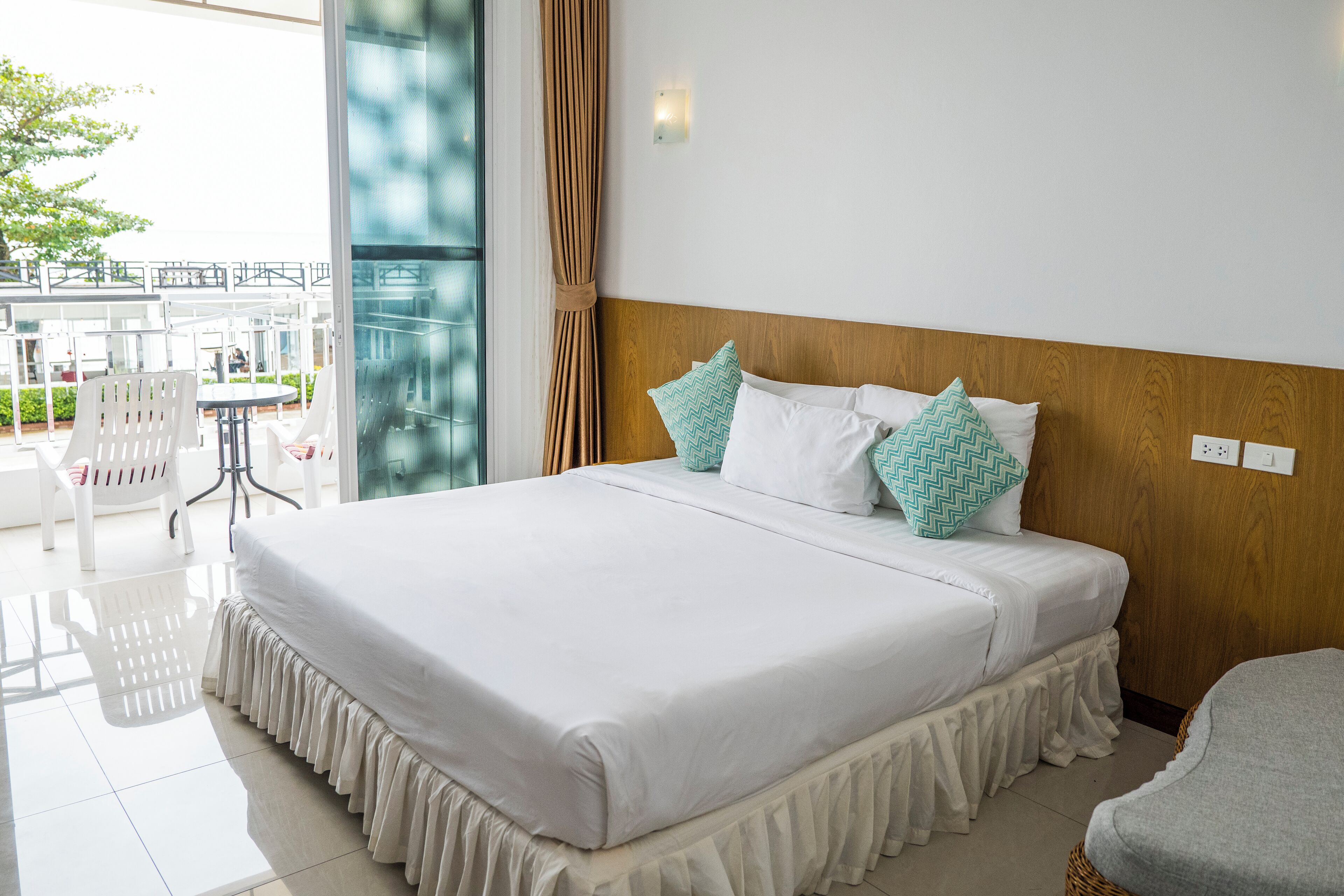 华丽客房, 1 张特大床 | 客房景观