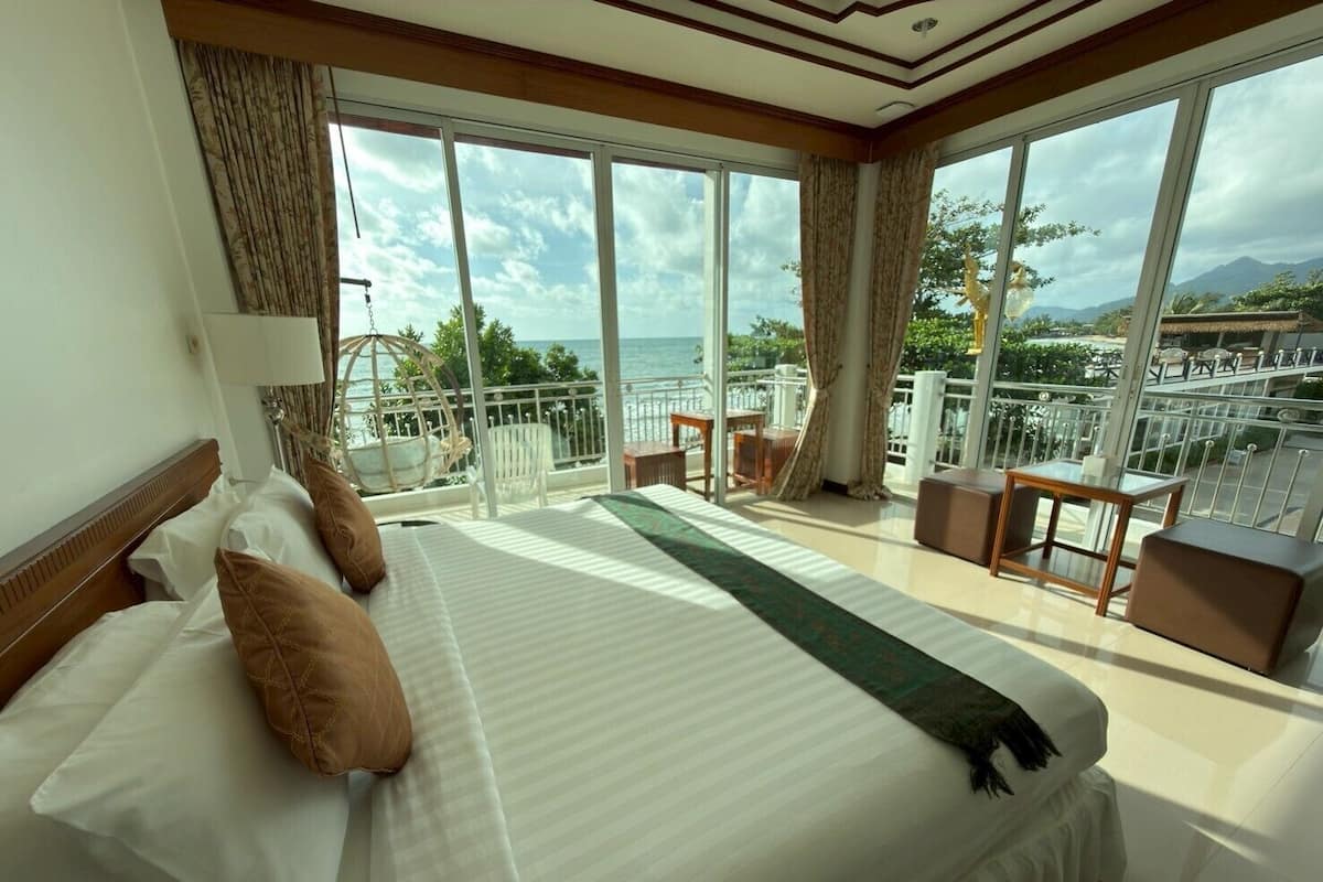 Habitació Deluxe, vistes al mar, cantonada | Vista des de l'habitació