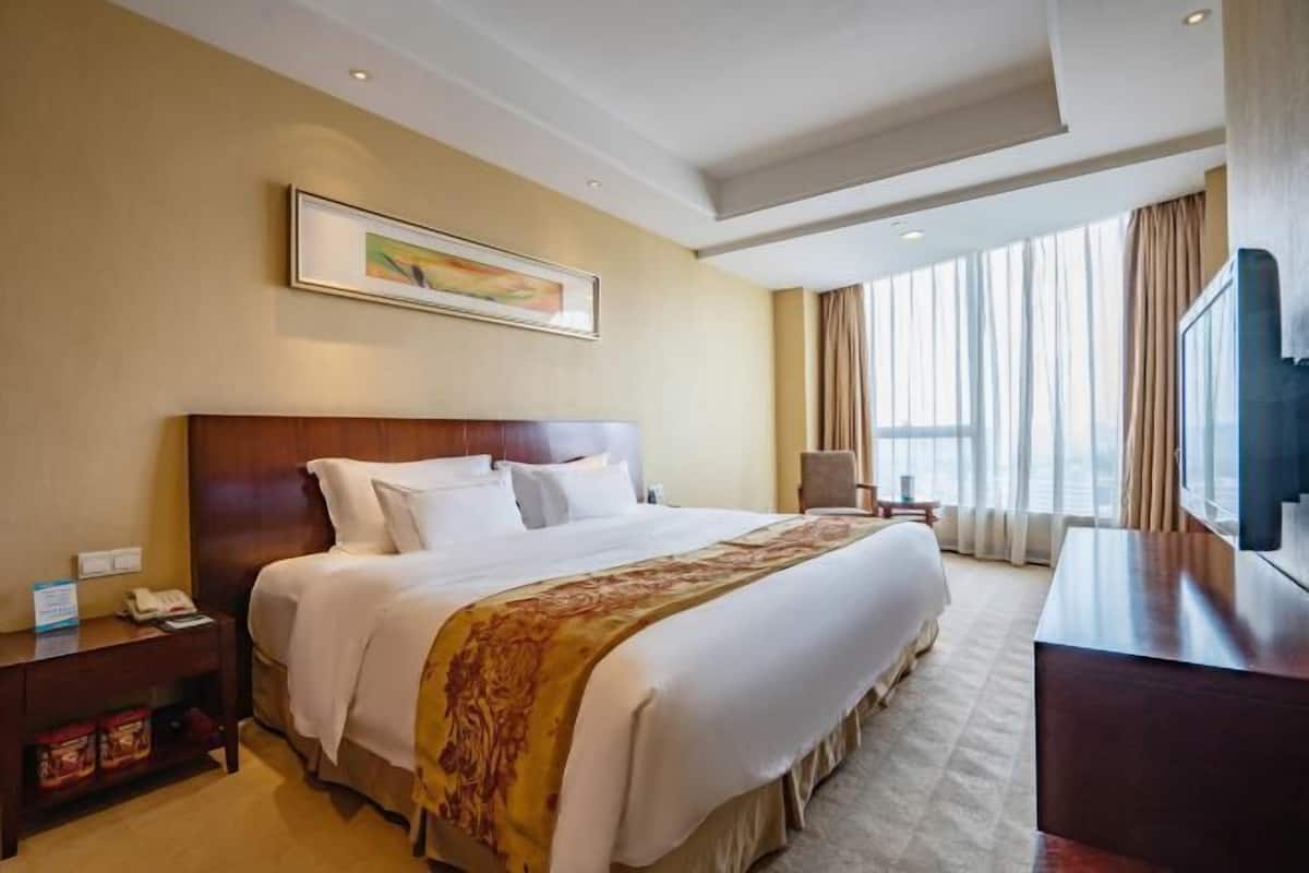 Ropa de cama de alta calidad y minibar