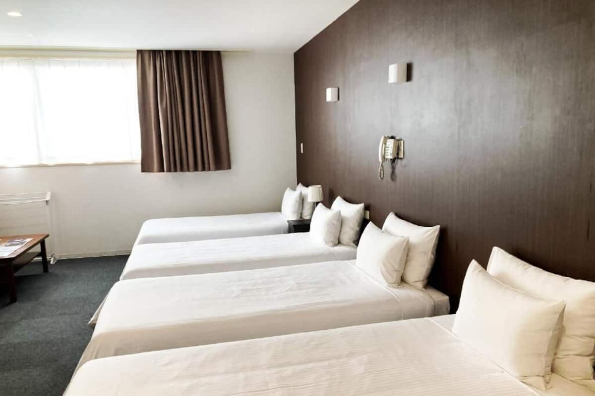 Blackout drapes, iron/ironing board, free WiFi, bed sheets