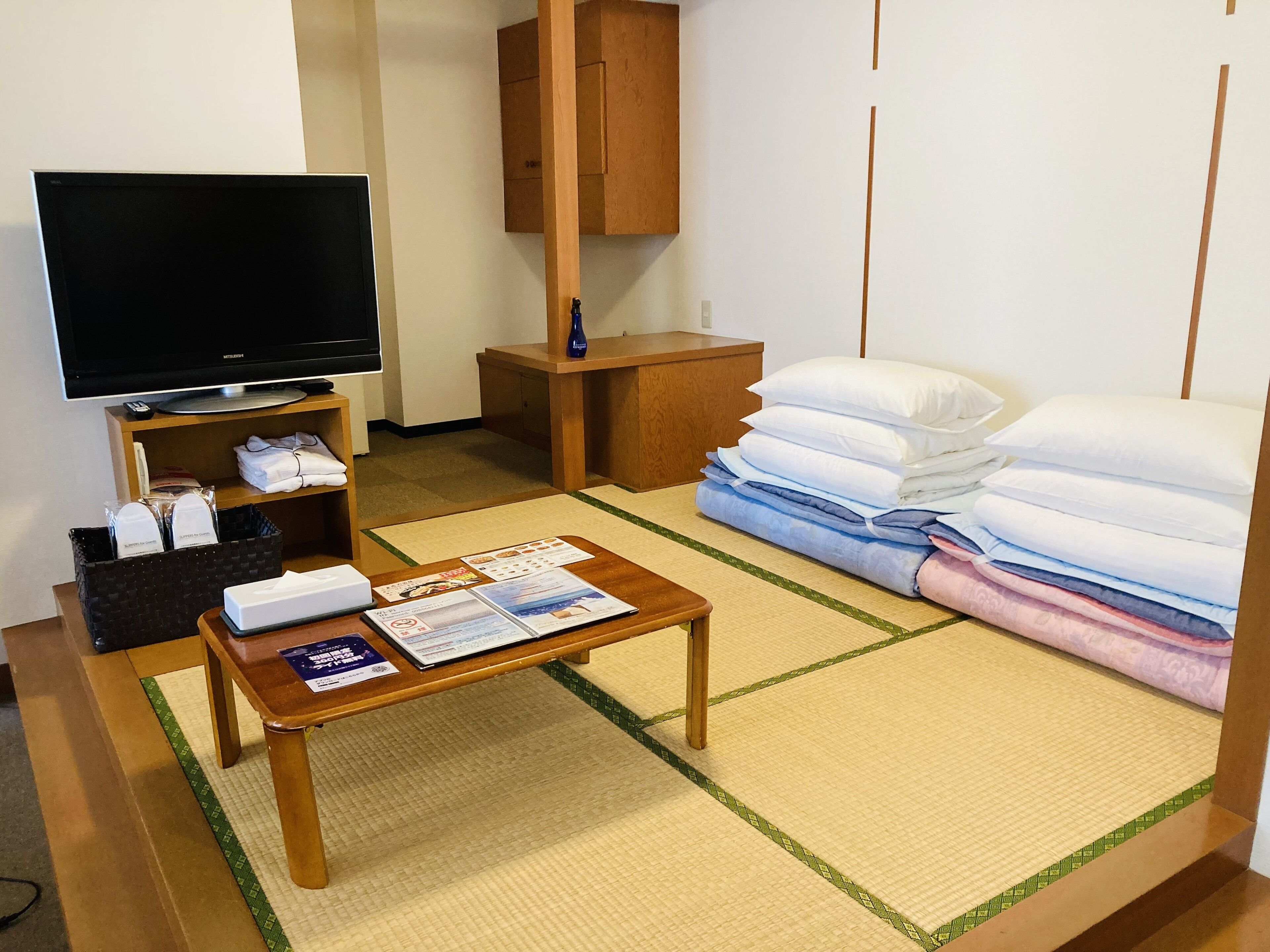 japanese western with 2 semi-double beds, non-smoking | 1 bedroom, blackout curtains, iron/ironing board, free wifi