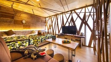 Gallery Twin kamer, niet-roken (Jungle theme) | Een kluis op de kamer, gratis wifi