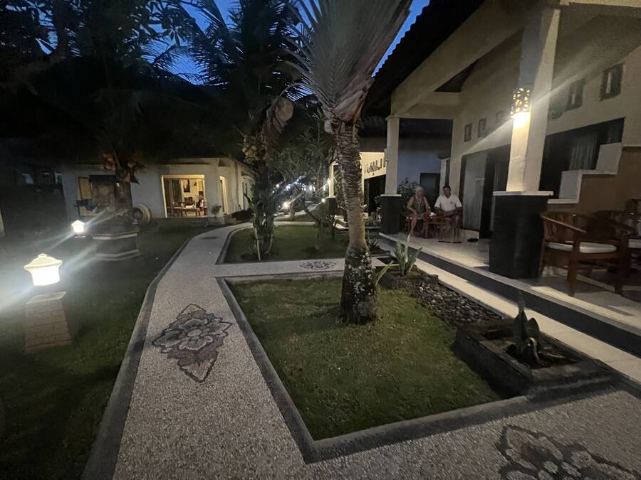 Fachada de la propiedad