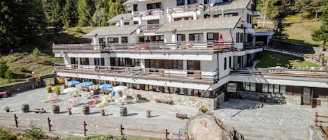 Façade de l’hébergement