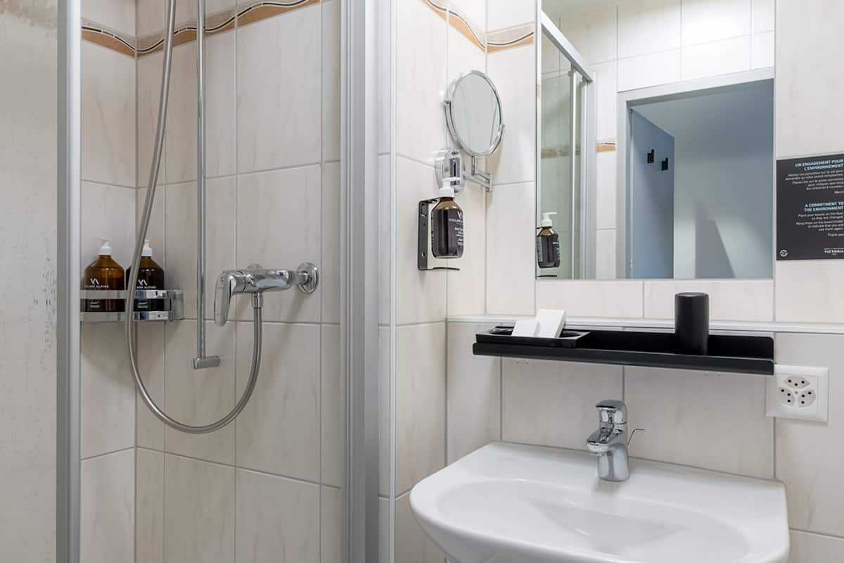 free toiletries, hair dryer, bathrobes, slippers