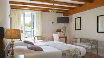 Chambre avec lits jumeaux