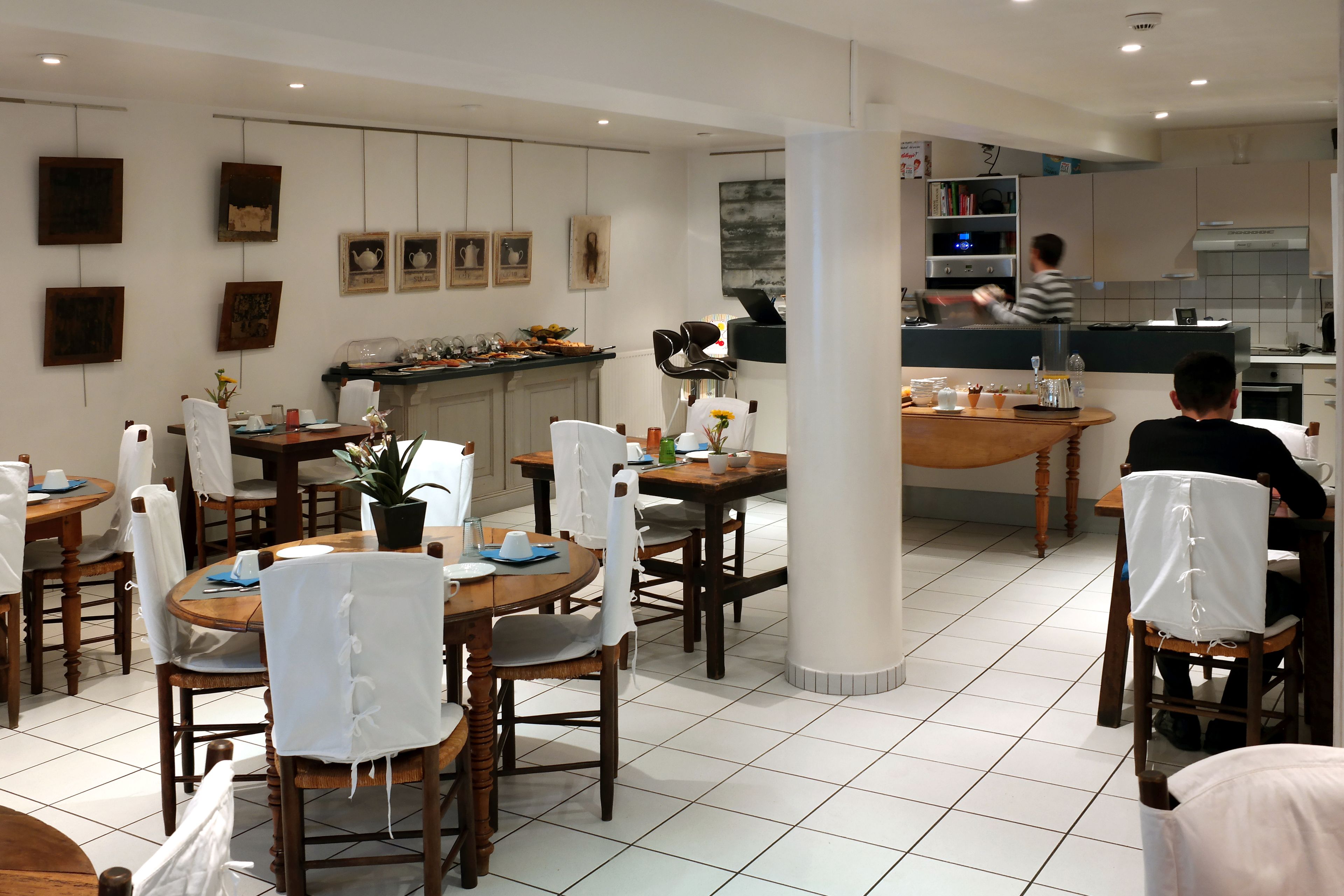 daily buffet breakfast (eur 12.50 per person)