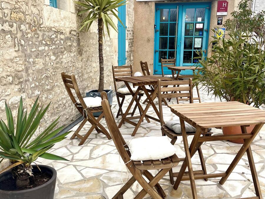 Majoituspaikan julkisivu