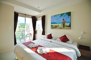 Deluxe Double Room | Minibar, in-room safe, blackout curtains, free WiFi - At Kamala Hotel (Kamala)