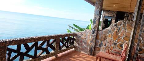 Sea View Air Conditioning Bungalow | Terrace/patio